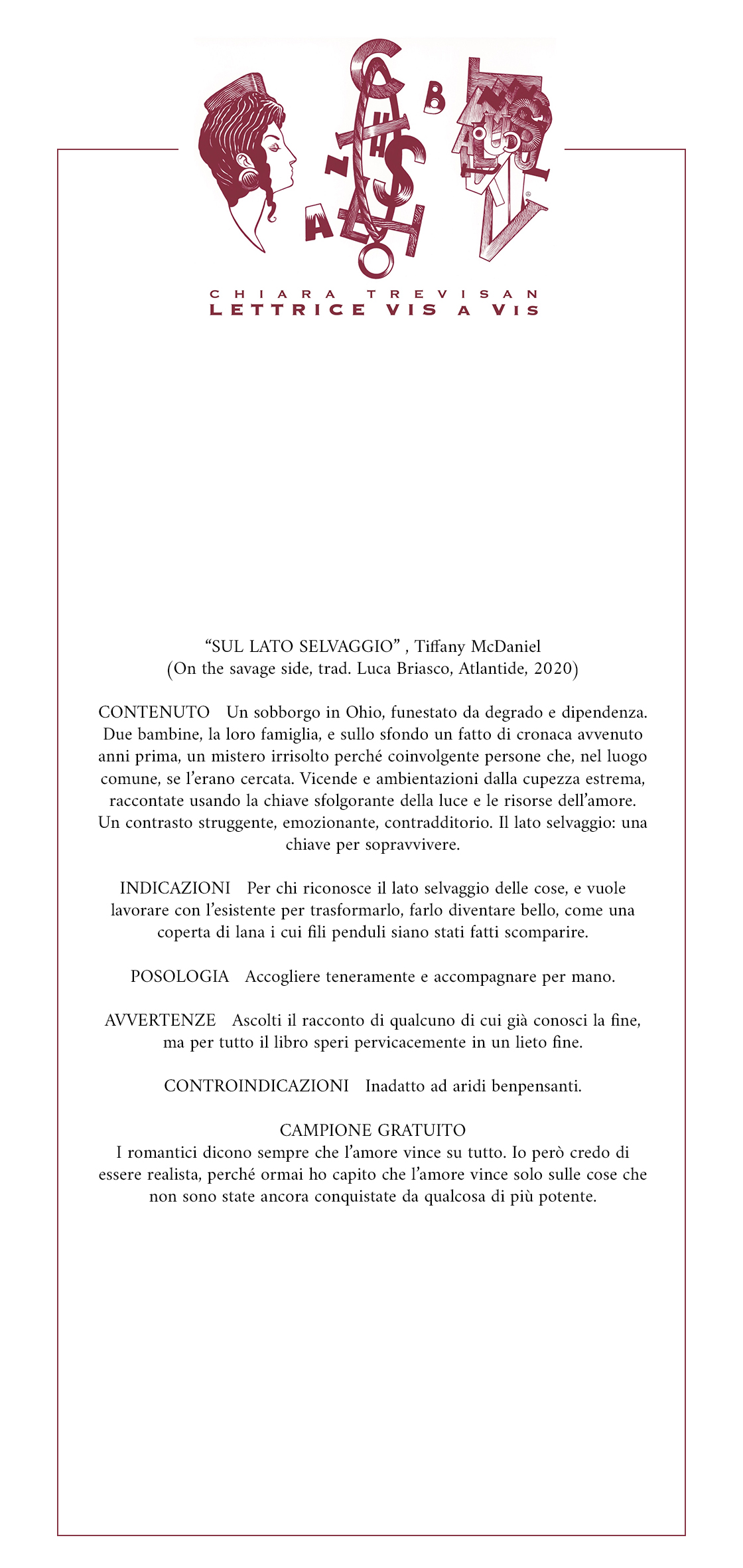 NEL LATO SELVAGGIO_bugiardino